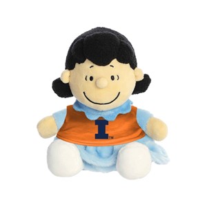 Illinois Peanuts Lucy Plush - main view