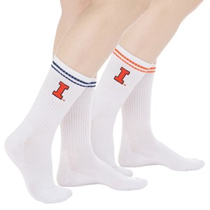 Illinois Block I Retro Socks 2Pk - main view