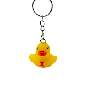 Illinois Rubber Ducky Keychain - main view