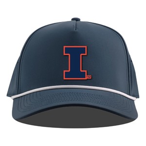 Illinois Block I Curved 5 Panel Rope Hat - main view