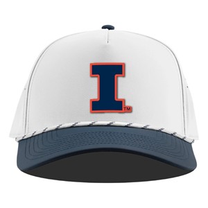Illinois Block I Curved 5 Panel Rope Hat - main view