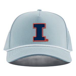 Illinois Block I Curved 5 Panel Rope Hat - main view