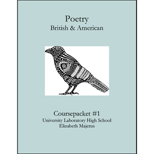 Uni Poetry #1 Course Packet (Spring 26) - cover photo