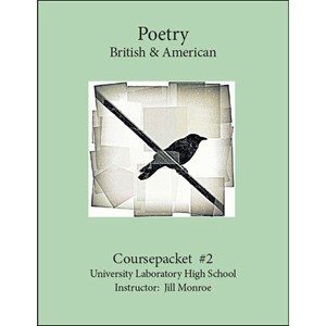 Uni Poetry #2 Course Packet (Spring 26) - cover photo